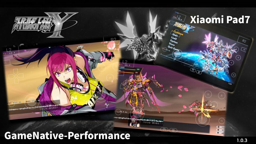GameNative-Performance + Xiaomi Pad 7