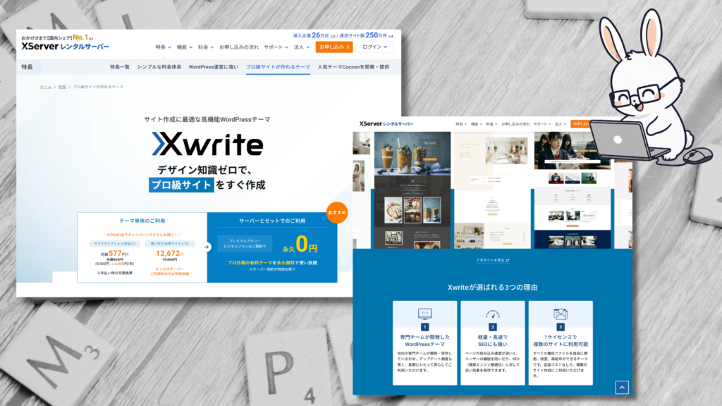 Xwrite購入のきっかけとなった特別価格キャンペーンの案内画面